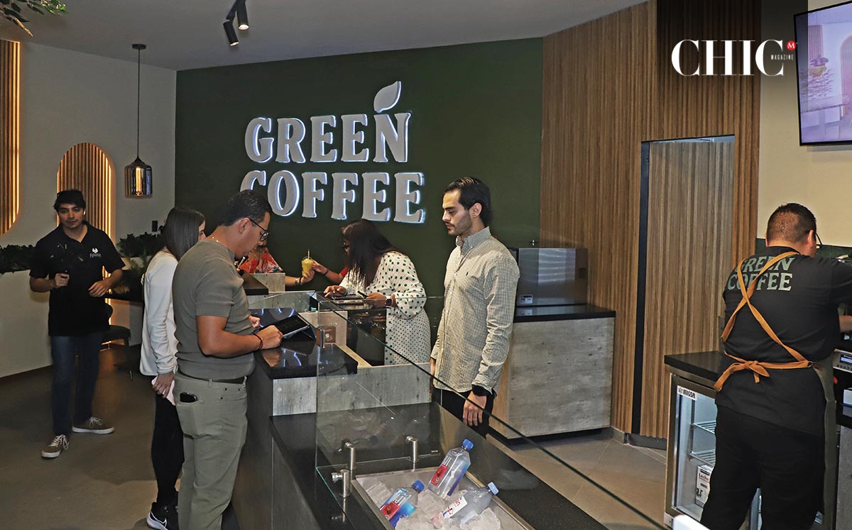 Green Coffee dentro de Vía Dorada Pachuca