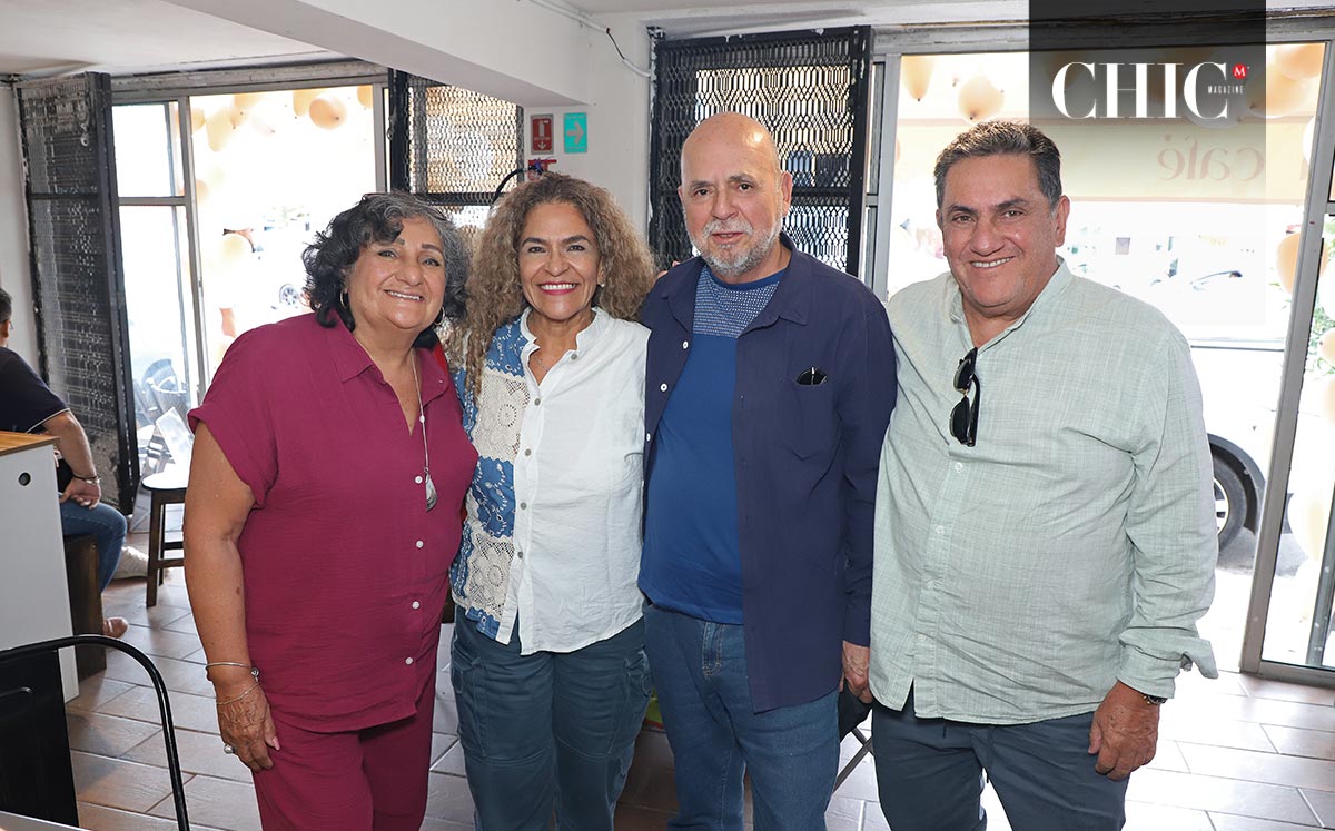 Rosario Jurado, Alma García, Efrén Zacarías y Eugenio Jurado