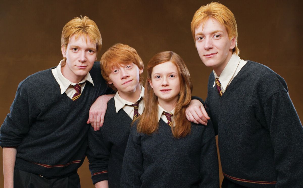 Actores de la familia Weasley en la nueva serie de Harry Potter (Foto: Instagram)