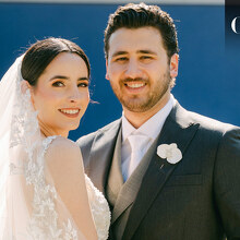 Ana Lorena Cebrián Guzmán y Andrés Elosúa Letayf. Fotos: ATTOWEDDINGS / Daniel Saldívar