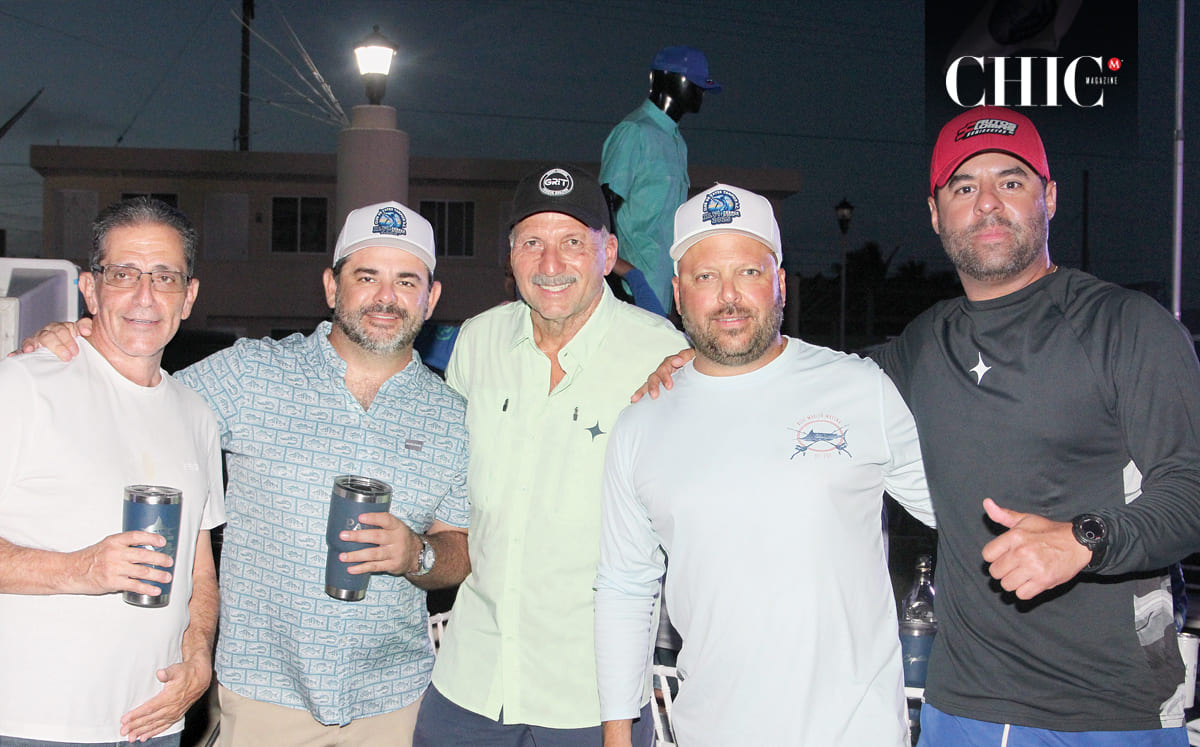 Charin Abdo, Miguel Juan, Hugo Hernández, Juan Guillermo Schekaiban y Alberto Meza