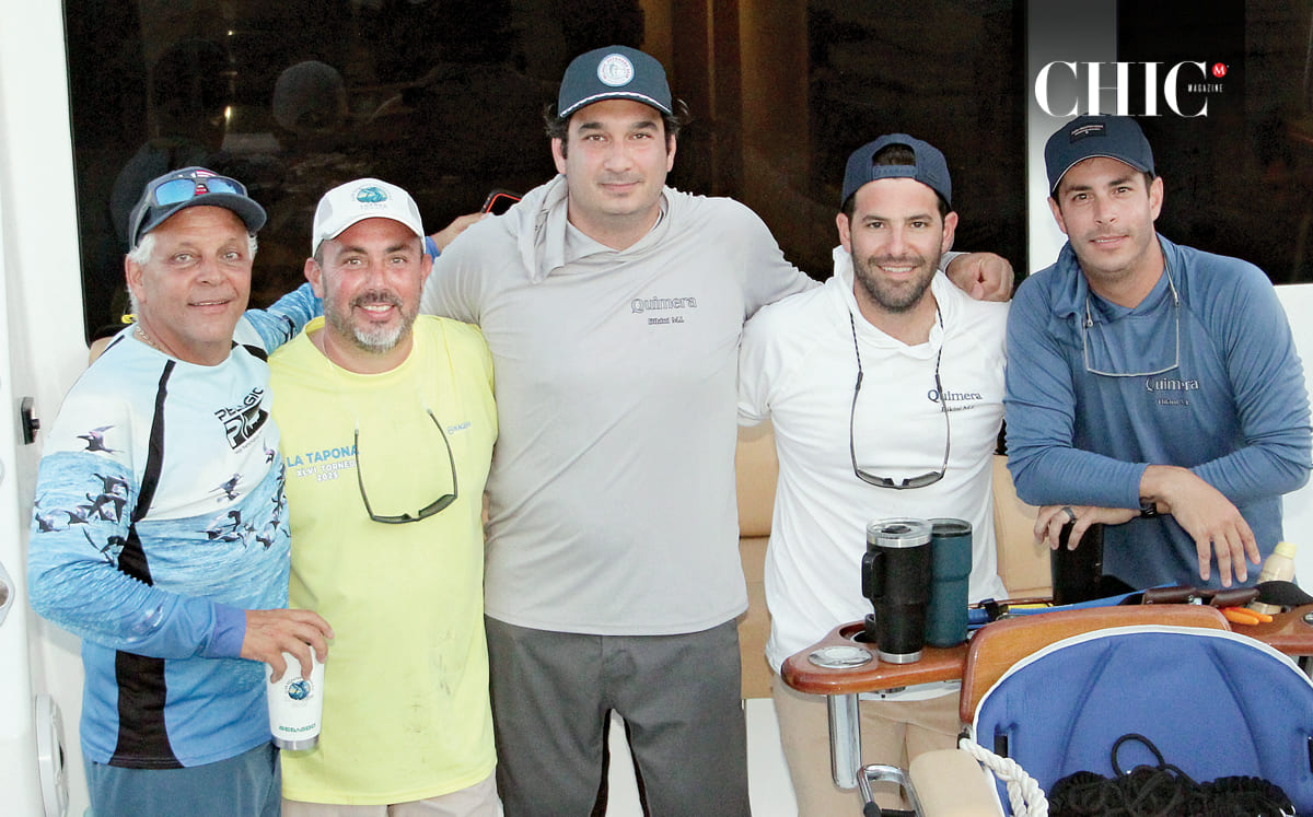 Gerry Moses, José Angel Rabago, Alejandro Charur, Ernesto Atiye y Alexander Woy