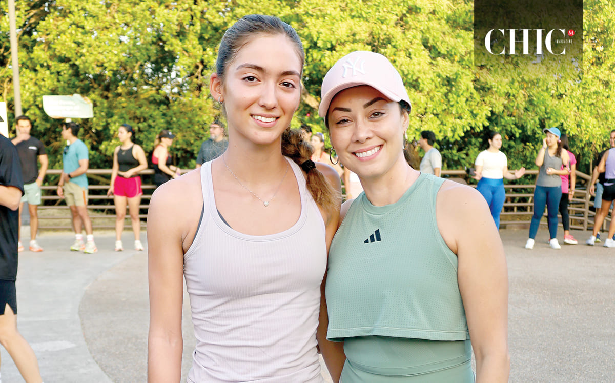 Julia Mora y Marian Anda se dieron cita en la Laguna del Carpintero