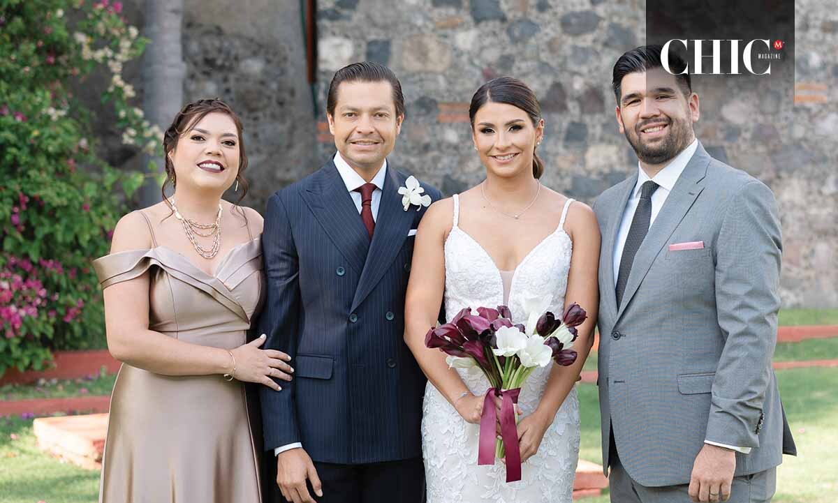 Jazmín Montiel, Marco Montiel, Erika Rodríguez y Rodrigo Esquivel