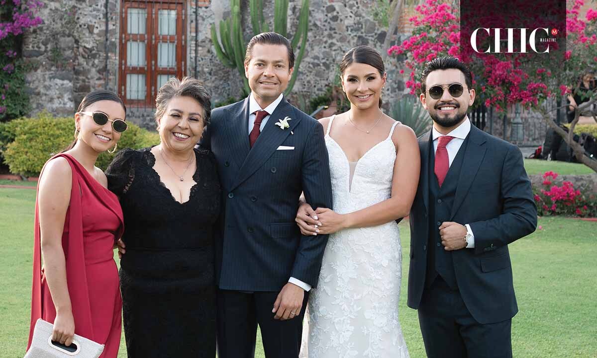 Brianda Cortés, Silvina Rodríguez, Marco Montiel, Erika Rodríguez y Antonio Marchena