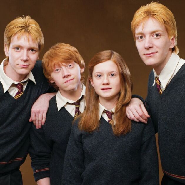 Actores de la familia Weasley en la nueva serie de Harry Potter (Foto: Instagram)