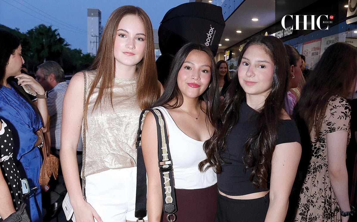 Ana Sofía Arenas, Mariana Mora y Mónica Cárdenas
