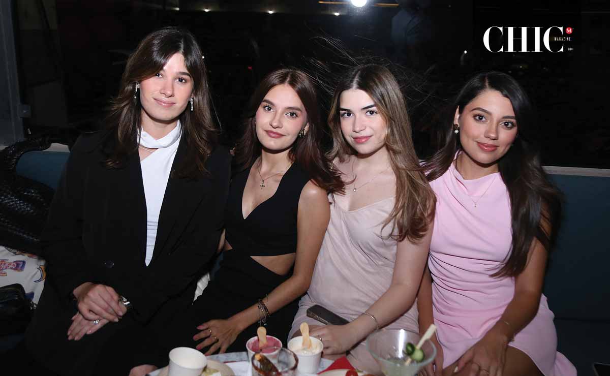 Carol Chapa, Fernanda Barbosa, Daniela Garza y Andrea Lacavex / Fotos: Roberto Alvarado