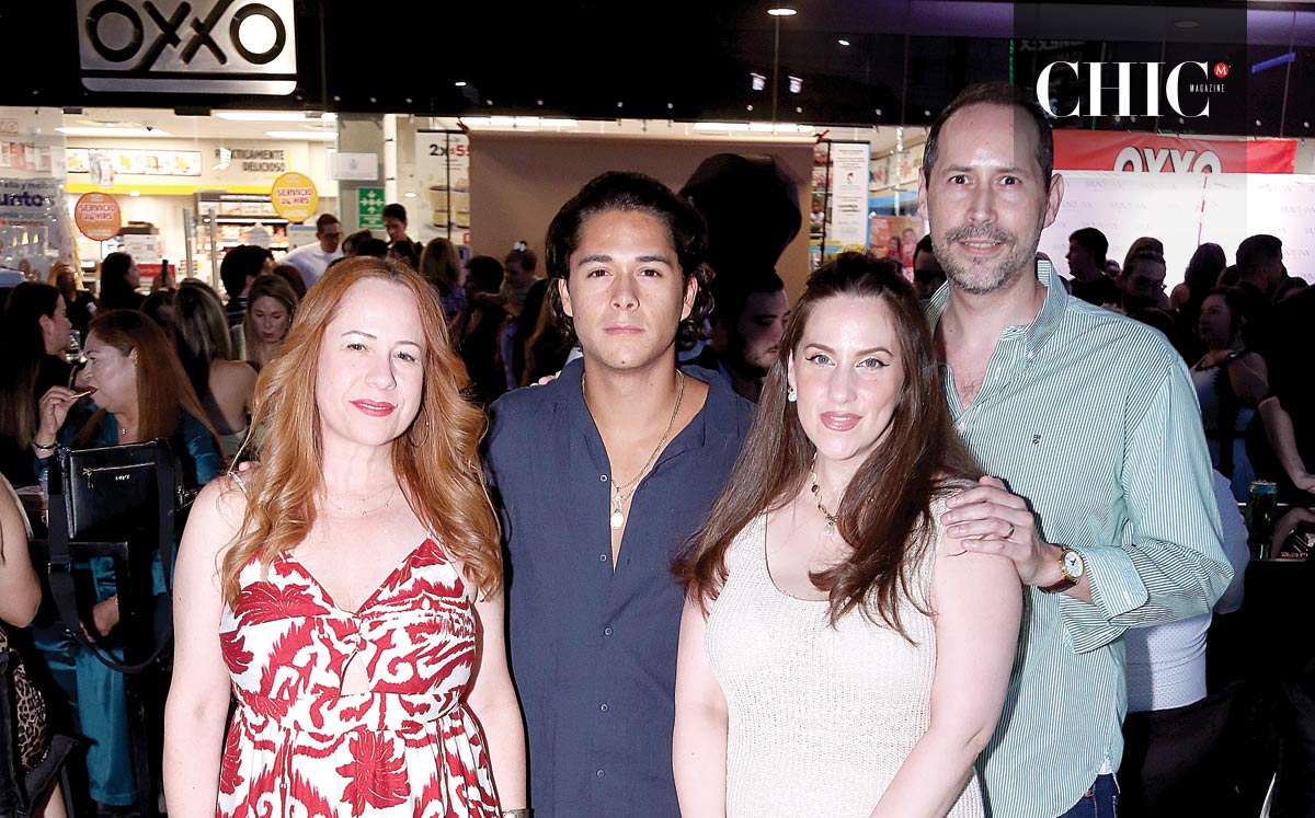 Cynthia Montemayor, Eduardo Porter, Daniela Aguilera y Pie Valdez
