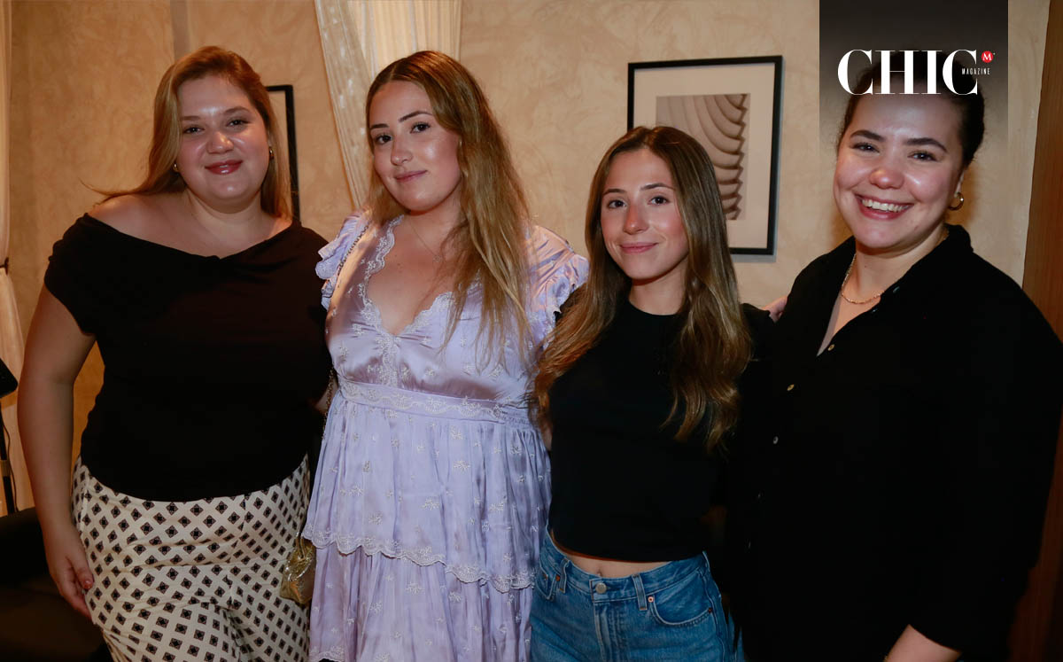 Daniela Yga, Ale Kalifa, Paulina Kalifa y Andrea Yga