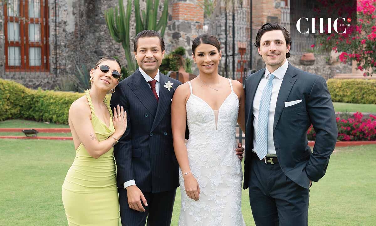 Stephani Velasco, Marco Montiel, Erika Rodríguez y Diego Menéndez