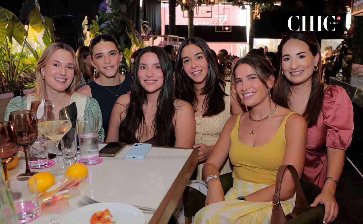 Lorena del Valle, Ale De la Rosa, Luly Almada, Martha Moncada, Paola Torres y Ara Hernández / Fotos: Daniel Saldívar