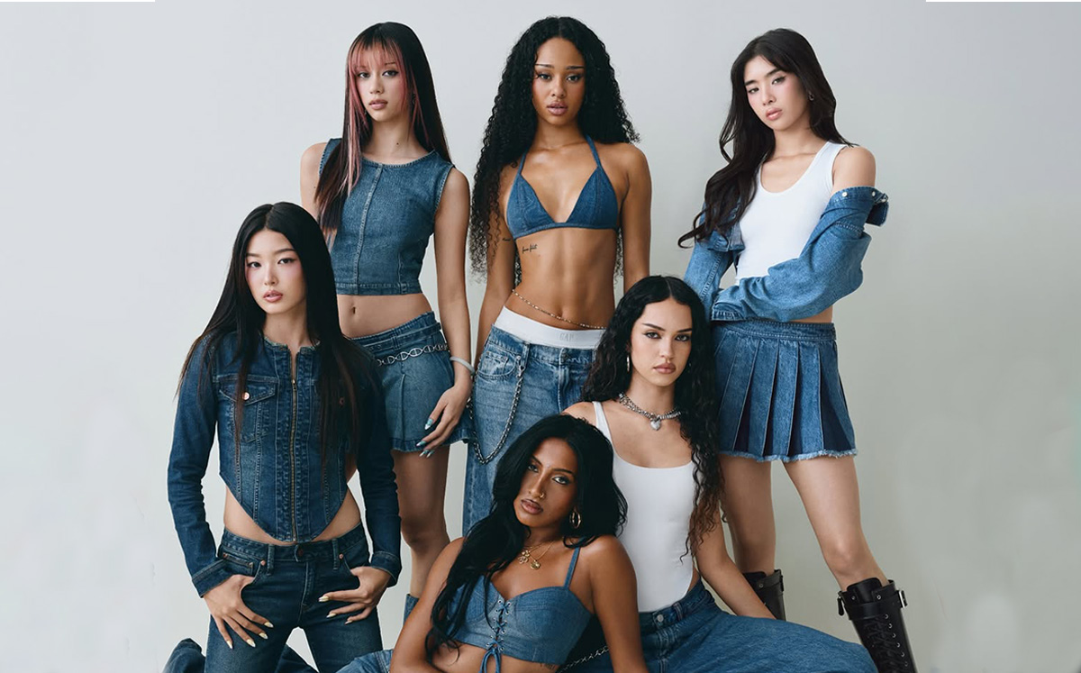La nueva campaña “Better in Denim” de Katseye, deja atrás la sombra de Sydney Sweeney (Instagram)