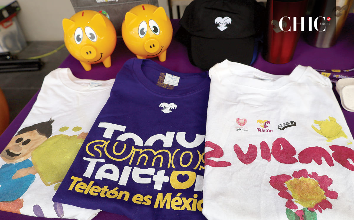 El evento incluyó la venta de merch oficial del CRIT Teletón, destinando lo recaudado a la causa