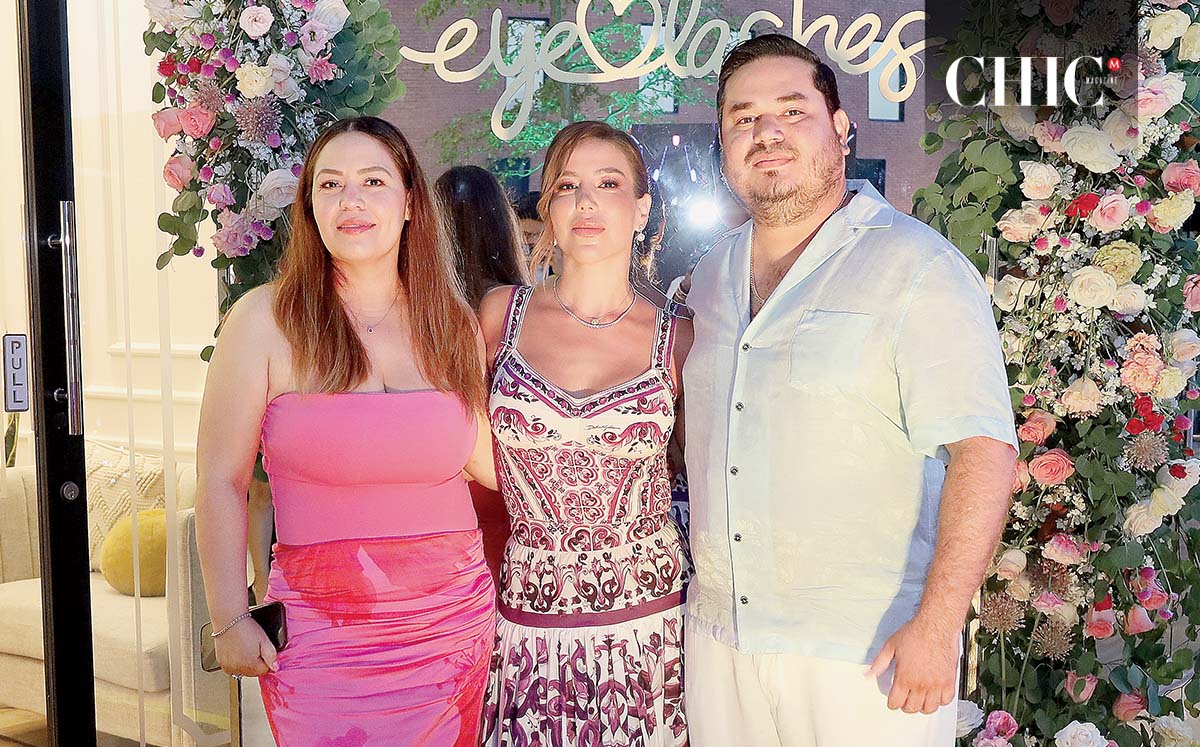 Francely Luengo, Martha Paola Flores y Humberto Torres