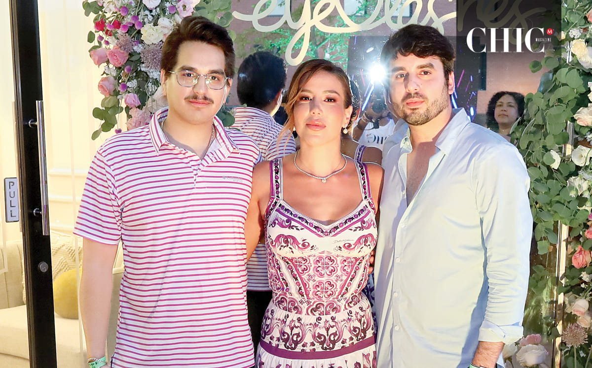 Italo Ramírez, Martha Paola Flores y Lino Ramírez