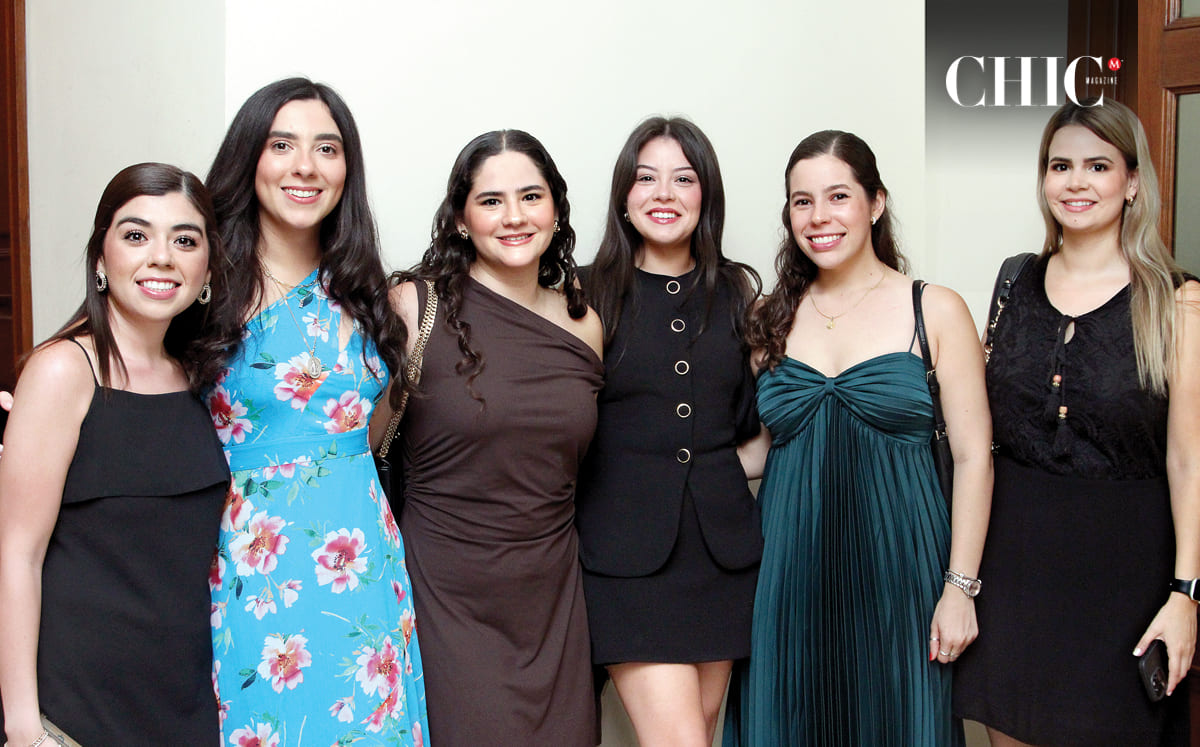 Marifer Torres, María José Ramírez, Fernanda Velázquez, Geraldine Garza, Montse Cavazos y Gaby Cristo