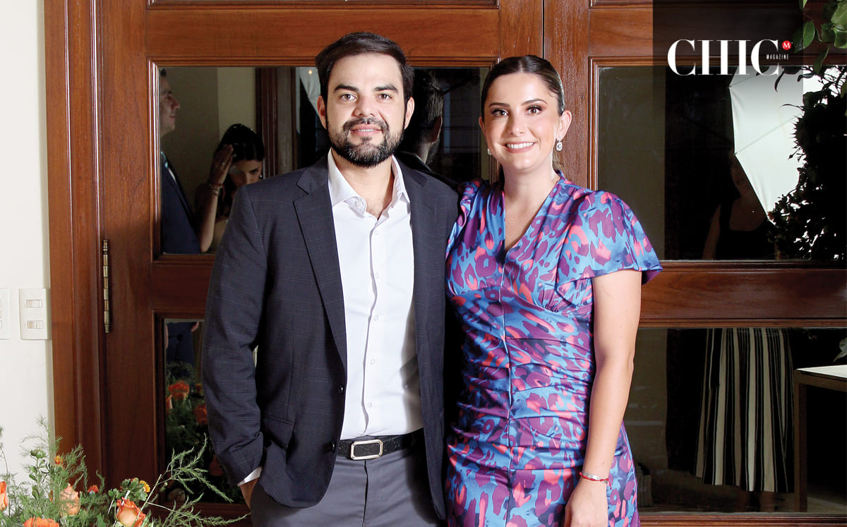 Paco Lavin y Martha María Madero
