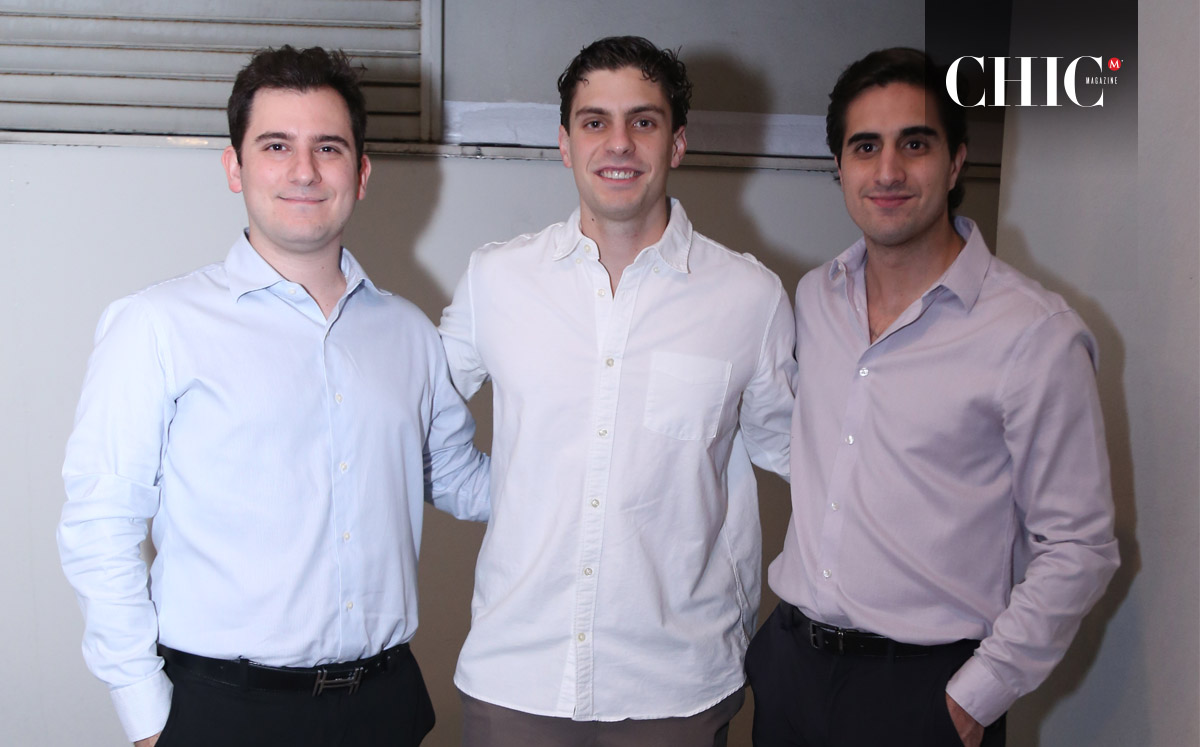 Alejandro Garza, Gabriel Boesch y Alejandro Garza
