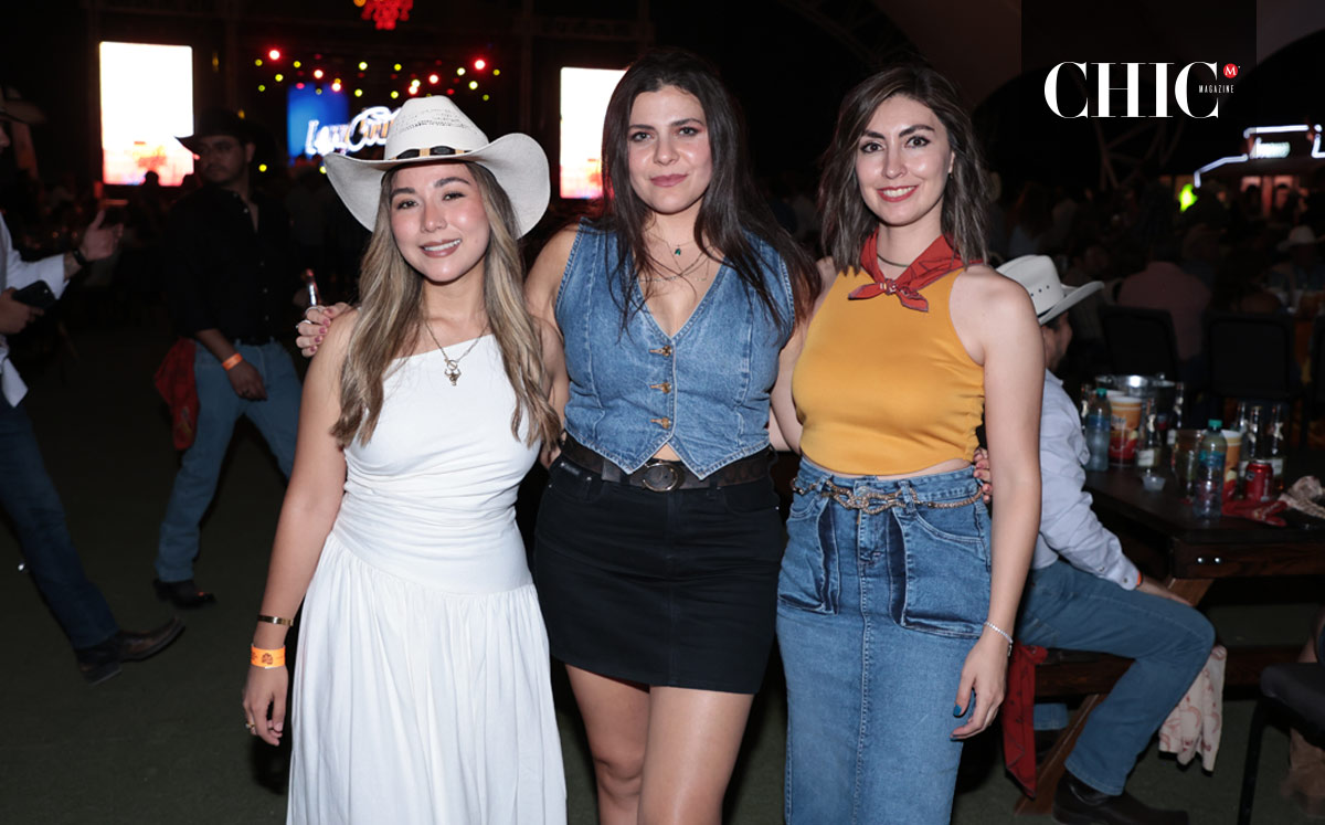 Ana Isabel Pérez, Estefani Hernández y Cecilia Leyva