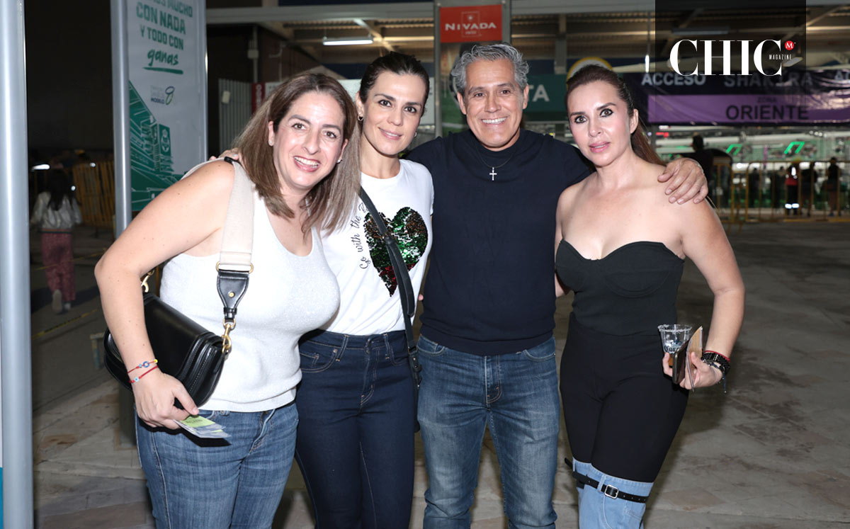Ana Lía Jaidar, Elena Sáenz, Chava Montoya y Melina Reyes
