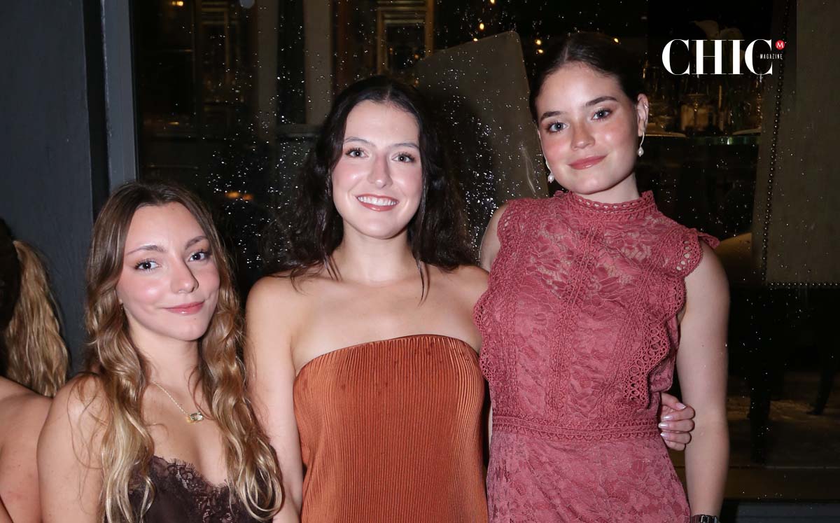 Ana Lourdes Becerra, Fernanda Rodríguez y Renata Zavala