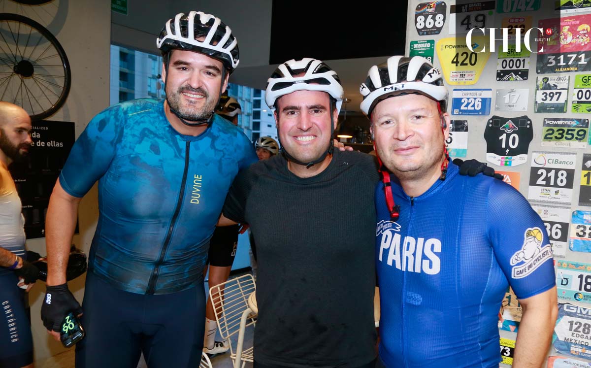 Daniel Porras, Mauricio Barrera y Diego Corella