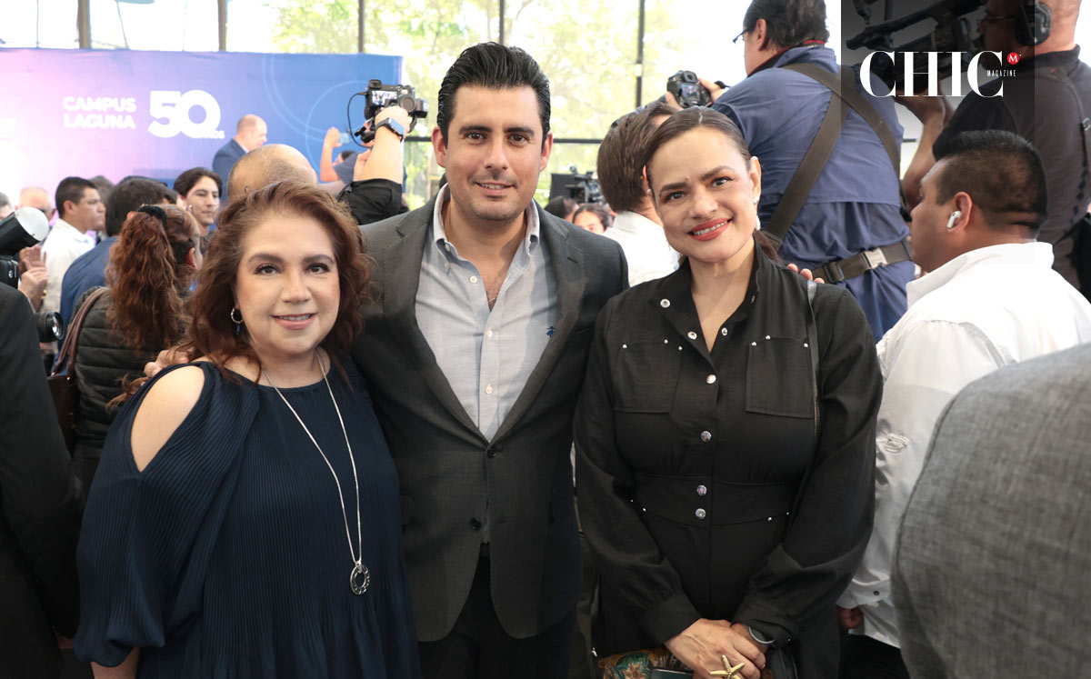 Emilú Cázares, Ariel Martínez y Marcela Moreno