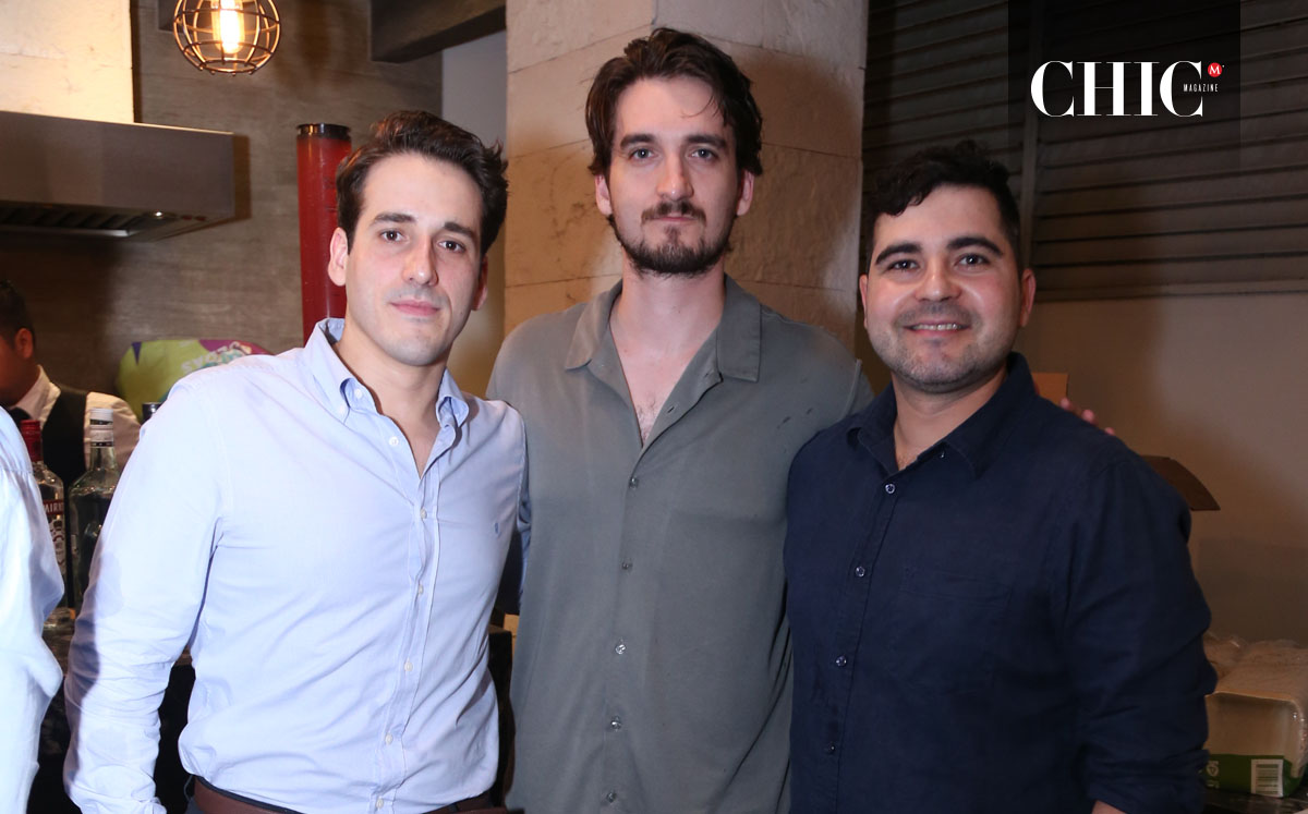 Fernando Chapa, Bernardo Dillon y Juan Santillán