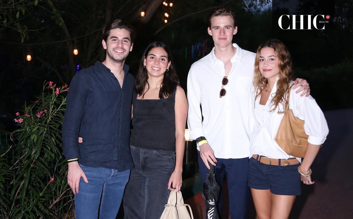 Luis Andrés Saldamando, Regina López, Diego Rodríguez y Alaia Milmo