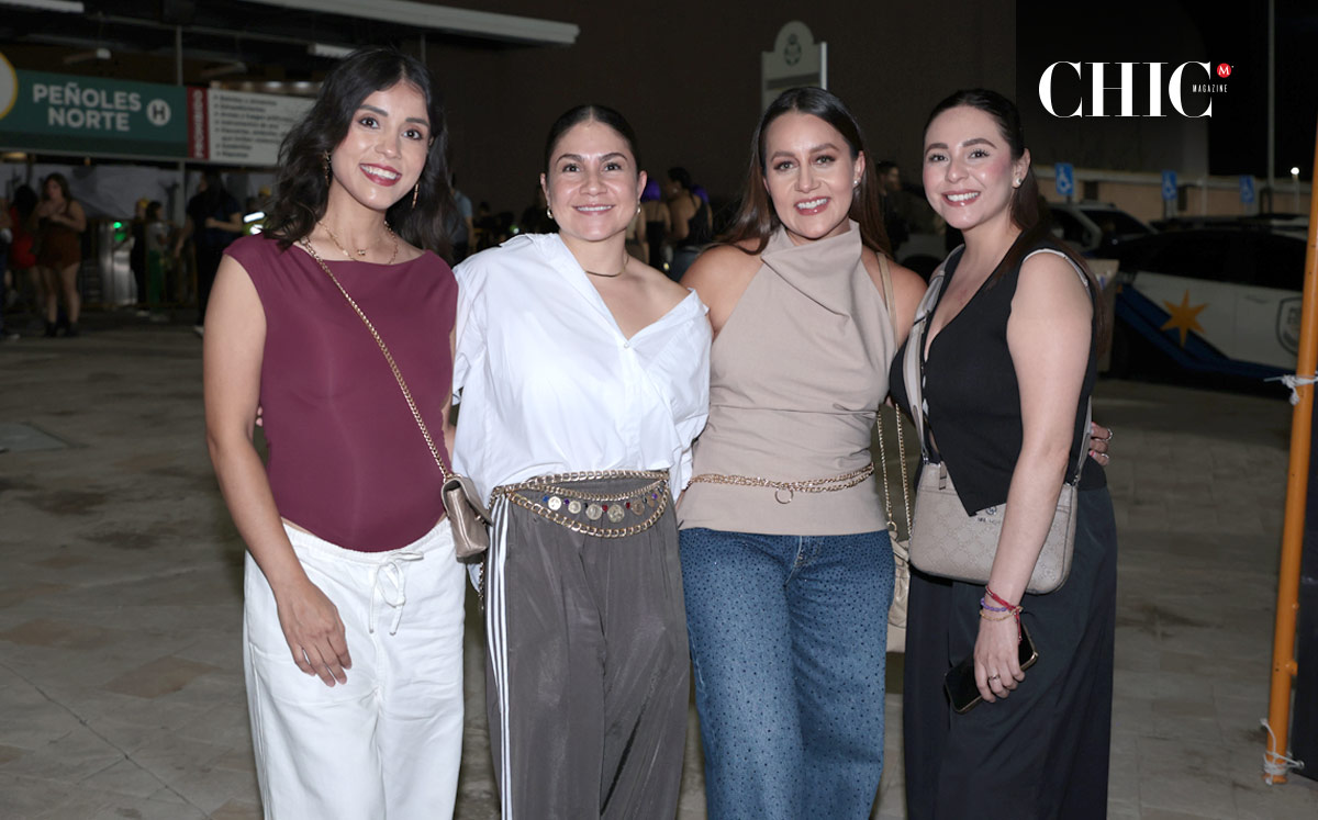 Paty Perales, Marce Zorrilla, Ada Torres y Fer Jaik