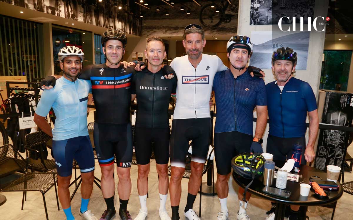 Pedro Pacal, Francisco Martín, Jorge Escamez, Goerge Hincapie, Hernán Garza y  Guillermo Díaz de Sandi