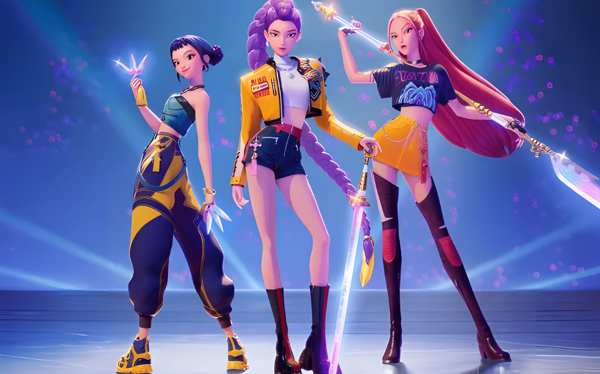 ¿Veremos “KPop Demon Hunters” en cines de México? (Foto. Netflix)