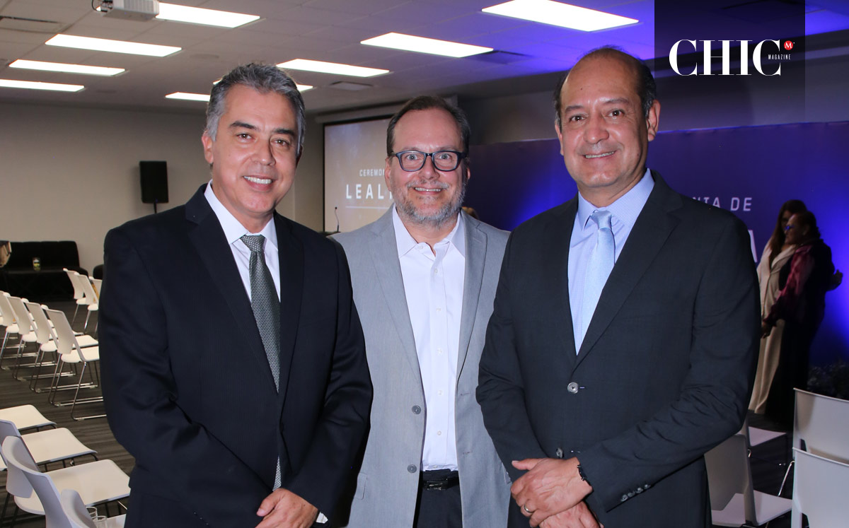 Víctor Torres, Rodolfo Torres y Luis Garza