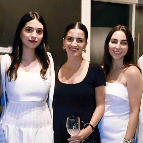 Nasri Andonie, Mariana Garza, Ana Paula Garza, Lucila Maldonado y Sebastián Fernández  / Fotos: Omar Valdez