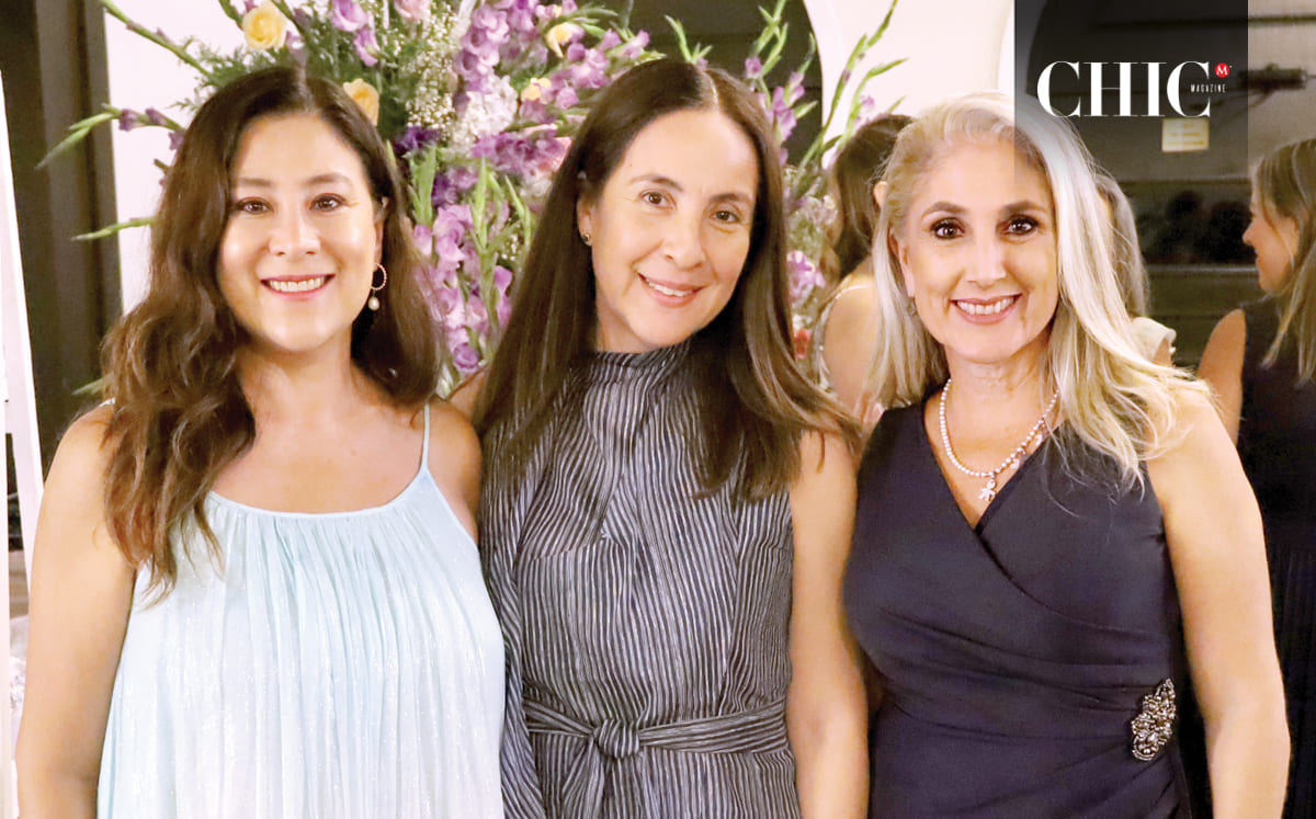 Claudia Quiroz, Adriana Rábago y Gaby Quiroga