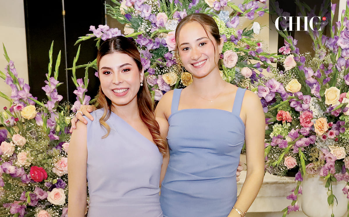 Isabella León y Paulina Chavarría