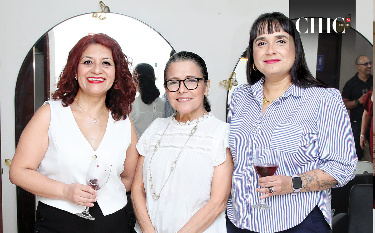 Ángeles Garzón, Alma Acosta y Lourdes Martínez