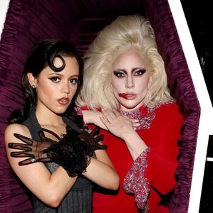 Lady Gaga se une a la Parte 2 de “Merlina” en Netflix como la misteriosa Rosaline Rotwoodes (Getty Images)