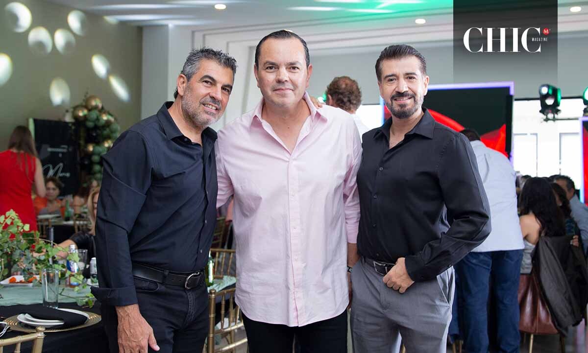 Carlos Seaffer, Marcos Domínguez y José Vivanco