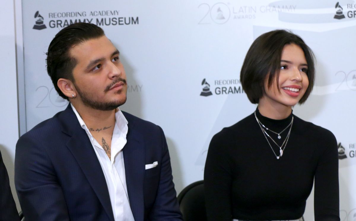 Christian Nodal y Ángela Aguilar reaparecieron en la comida de los 300 más influyentes (Getty Images)