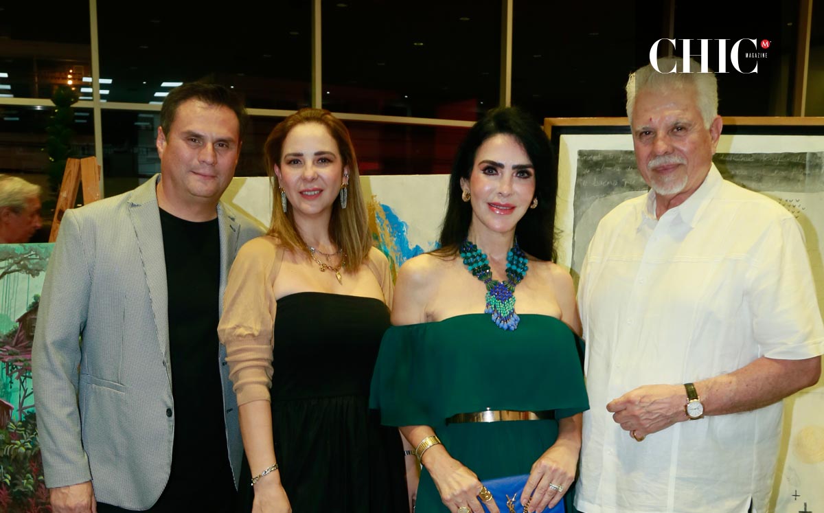 Fernando Ordaz, Martha Ruiz, Martha Martínez de Ruiz y Jorge Ruiz
