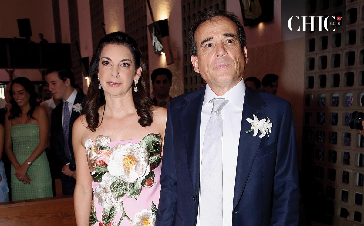 Papás de la novia. Dora Martínez de López y Roberto López