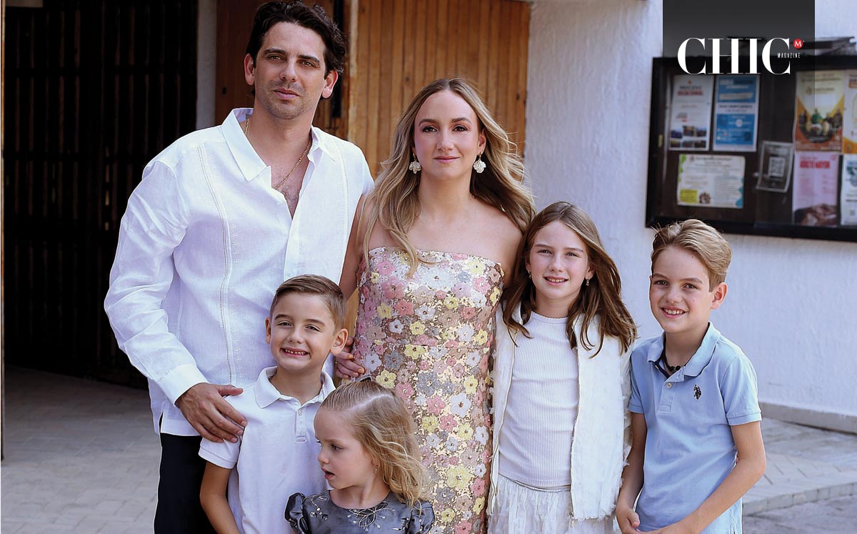 Rodrigo Martínez, Cordelia Odriozola, Rodrigo Martínez, Alana Martínez, Daniel Martínez y Corde Martínez