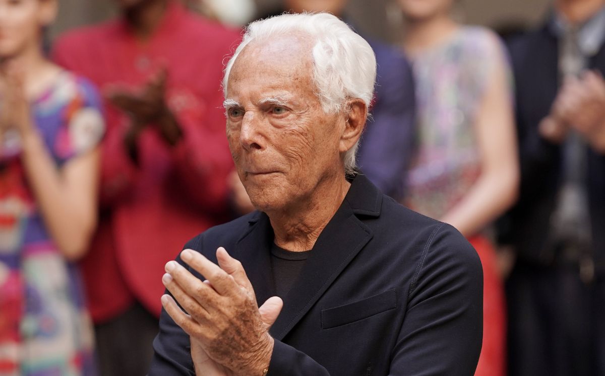 Giorgio Armani fallece a los 91 años, dejando esta herencia (Getty Images)