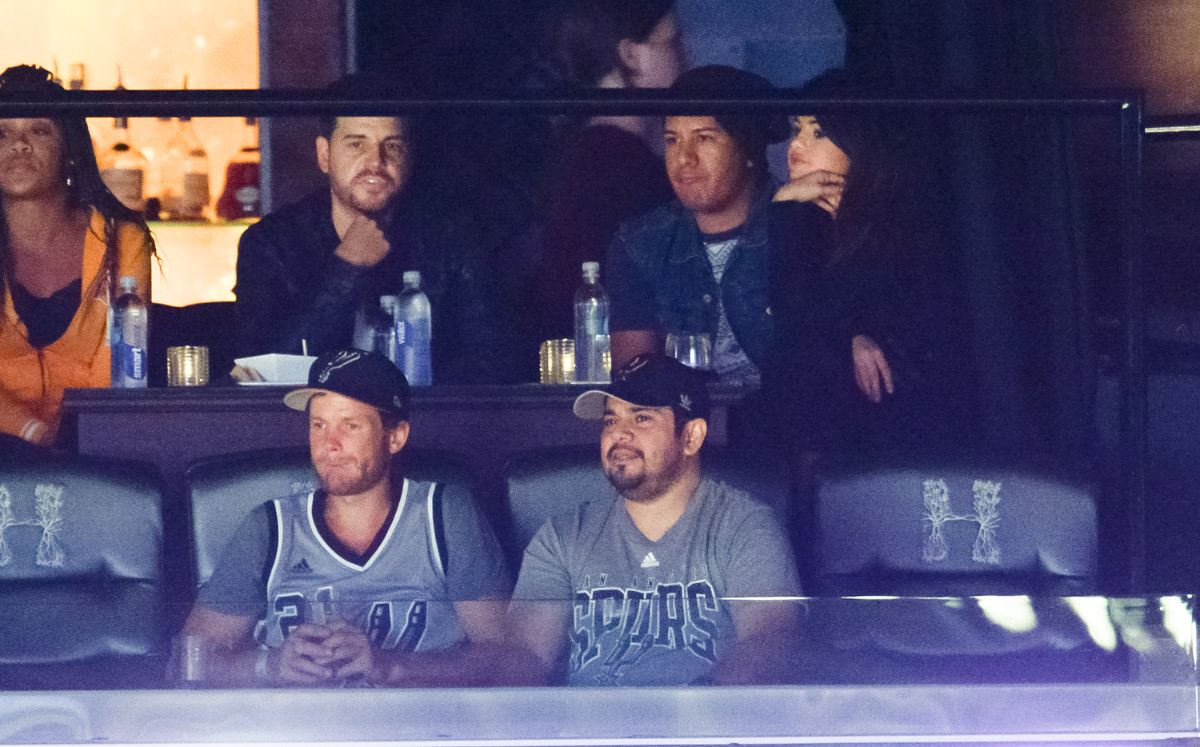 Selena Gomez con su papá, Ricardo Gomez (Getty Images)