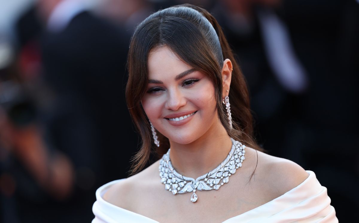 Selena Gomez cautivó con un vestido de novia único en su boda con Benny Blanco (Getty Images)