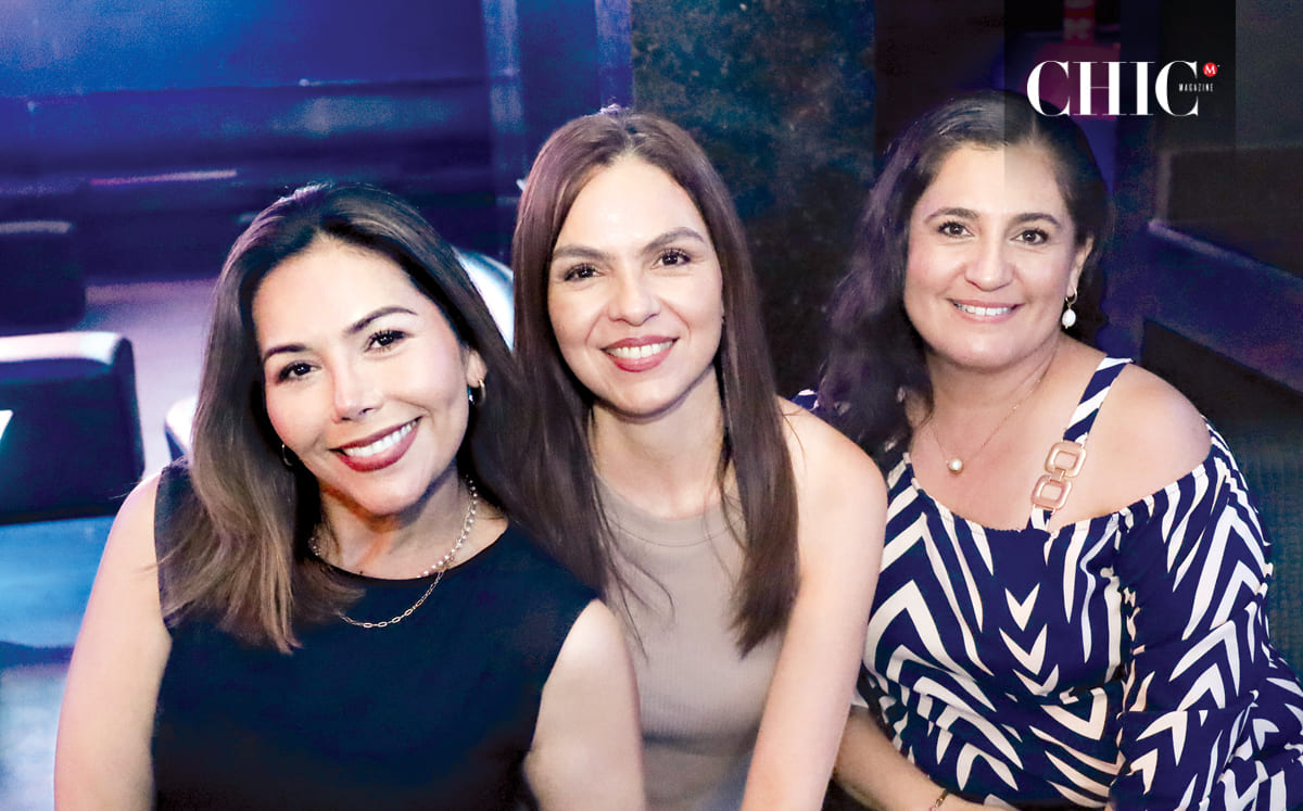 Ariana Díaz, Liz Ollervides y Vero Salazar