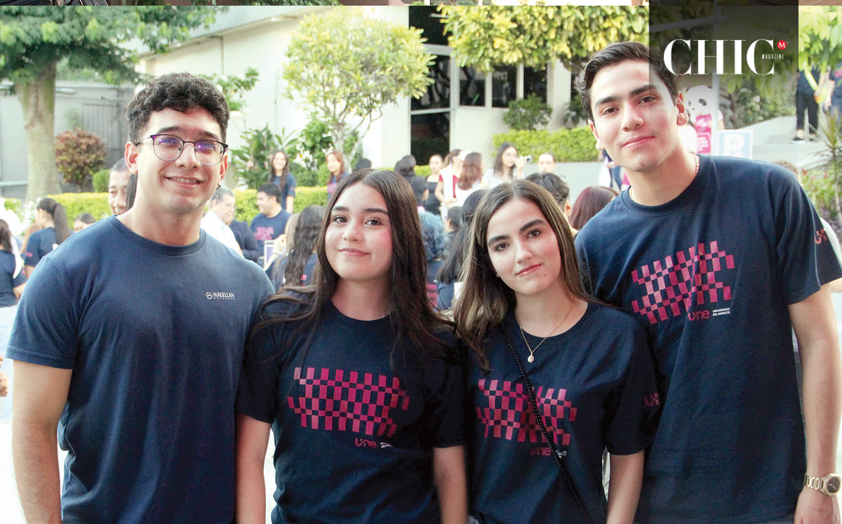 Brandon Franco, Melany Coronel, Nahomi Azuara y Héctor Daniel