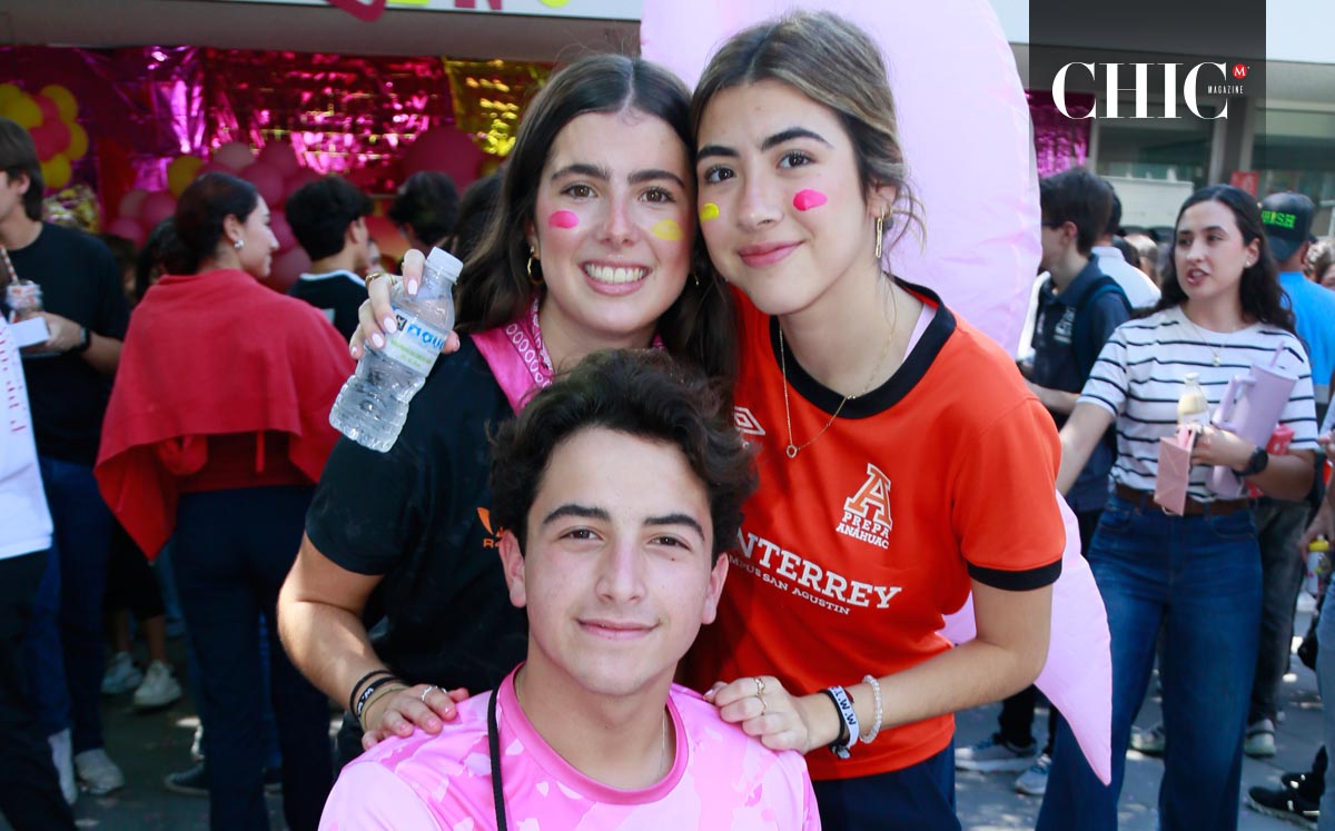 Balbina Pérez, Carolina Martínez y Gabriel Carrillo
